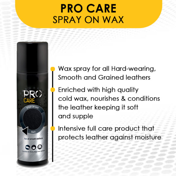 wax spray for shoes