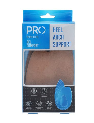 <b></noscript>PRO</b> Insoles Gel Comfort Heel Arch Support