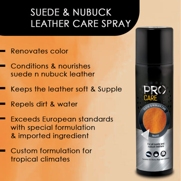Suede and Nubuck Leather Care Spray