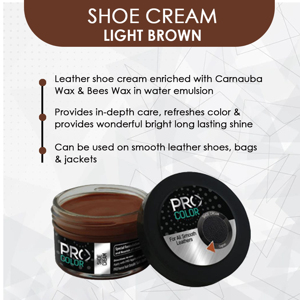 PEDRO - Kem dưỡng Shoe Cream Black