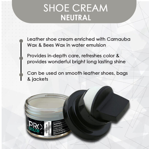 Care Shoe Cream & Brush Combo