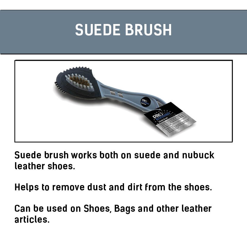 pro suede brush