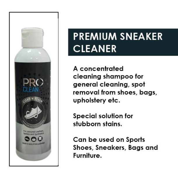 PREMIUM SNEAKER CLEANER Concentrated shampoo