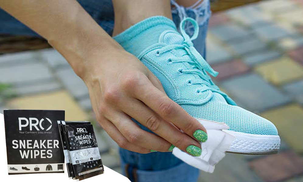 Short on time? Buy Sneaker cleaning wipes