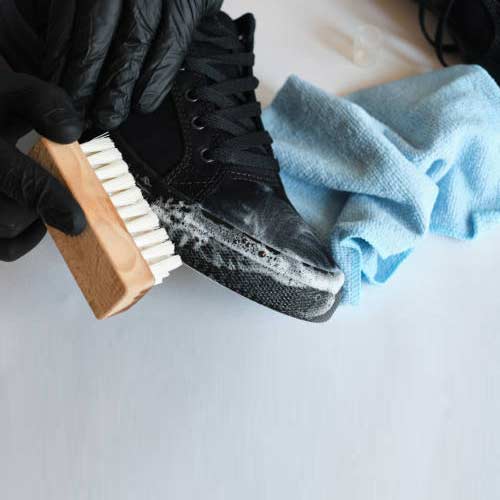 the art of sneaker cleaning