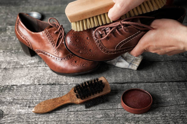 polish and protect your shoes with shoe care