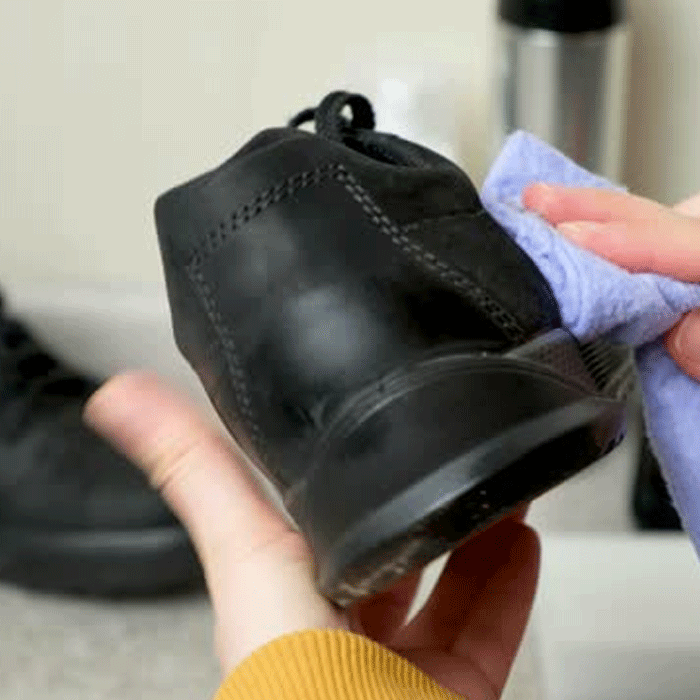 properly perform cleaning my shoes